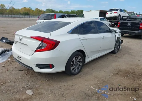 2016 Honda Civic Ex z USA, uszkodzony, nr VIN 19XFC2F76GE074445